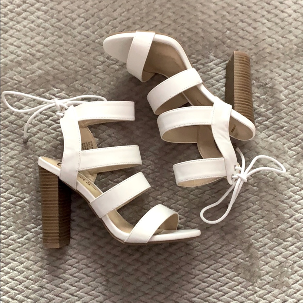 Lulu’s Caged Block Heel